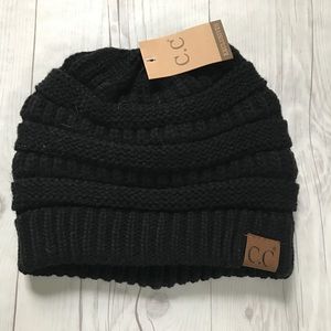 CC Black Beanie